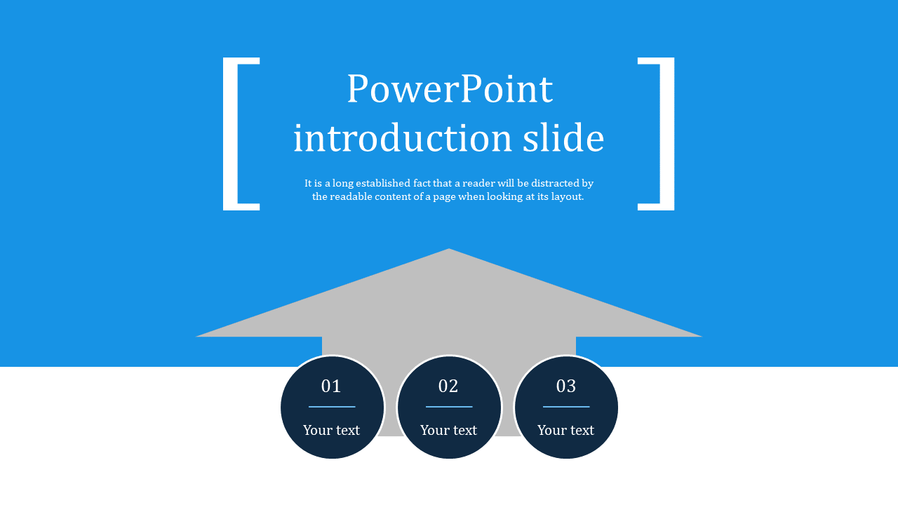 introduction slide for powerpoint presentation